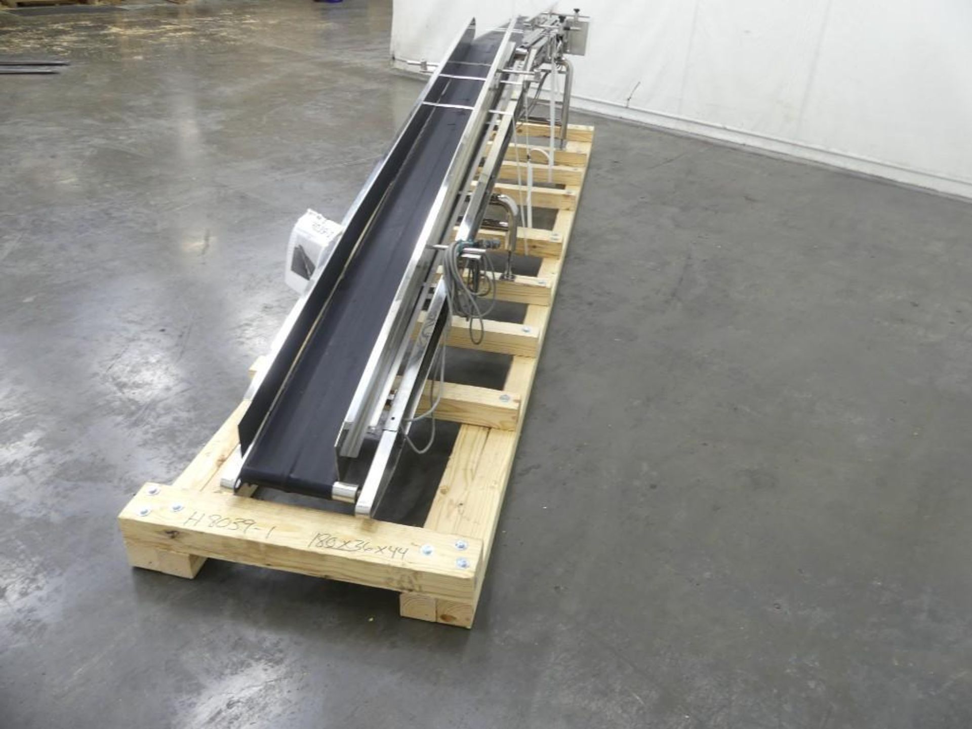 Belt Incline Conveyor 10" Wide x 175" Long - Image 14 of 14