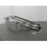 Belt Incline Conveyor 10" Wide x 175" Long