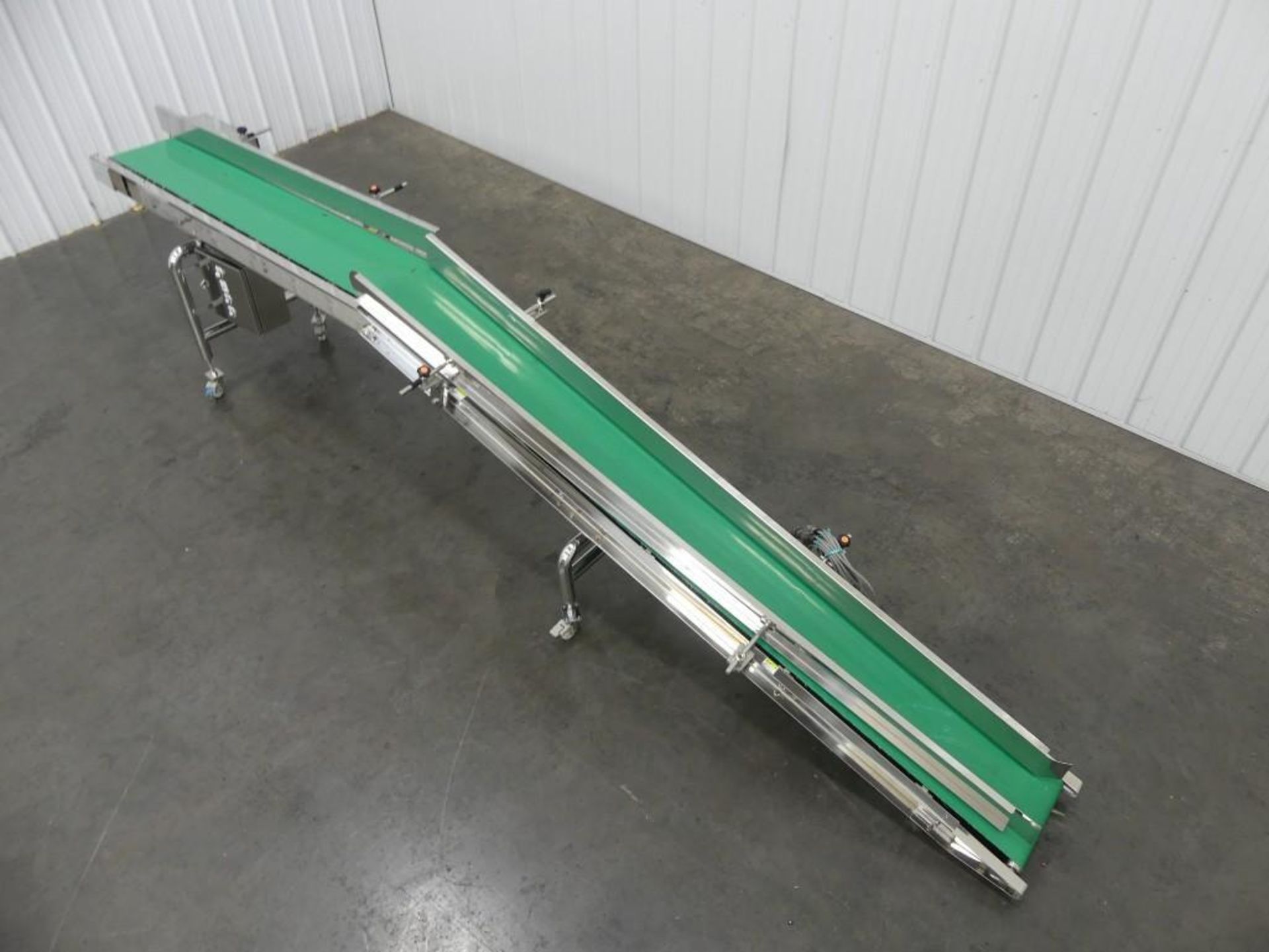Belt Incline Conveyor 10" Wide x 175" Long