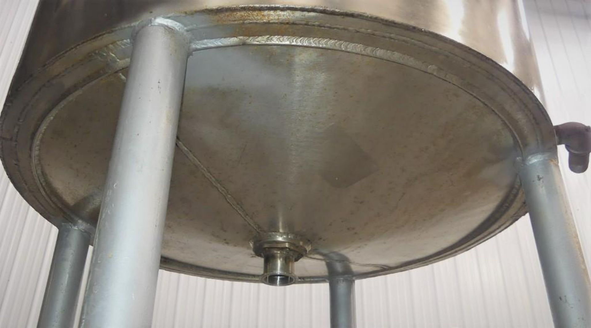 B&G Machine Company 100 Gallon Stainless Steel Jacketed Mixing Tank - Image 5 of 12