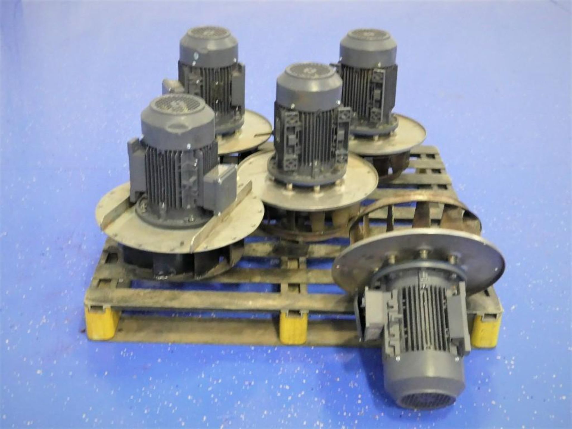 Skid of Five Motors - Image 5 of 12