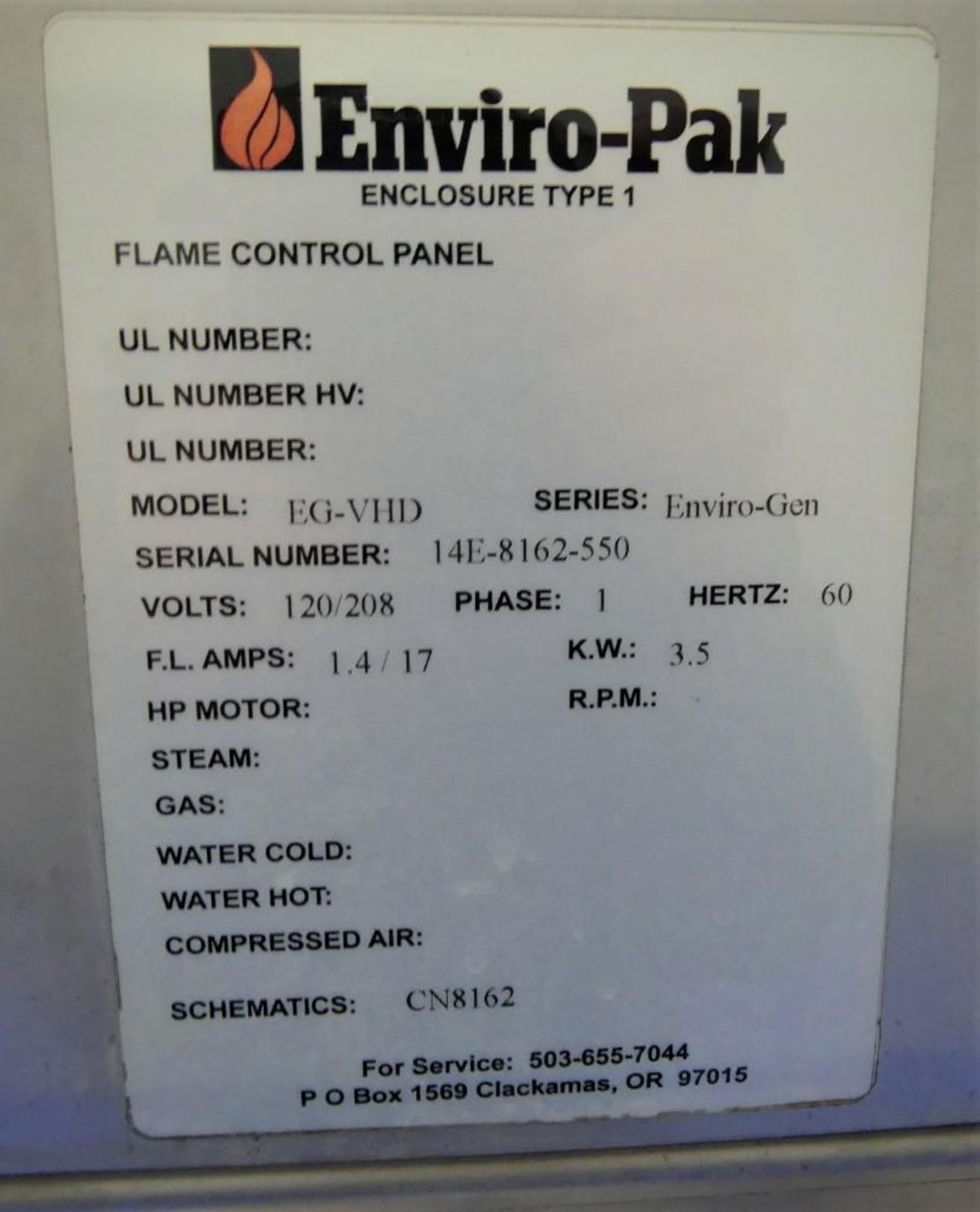 Enviropak EG-VHD Smoke Generator Stainless Steel - Image 16 of 16
