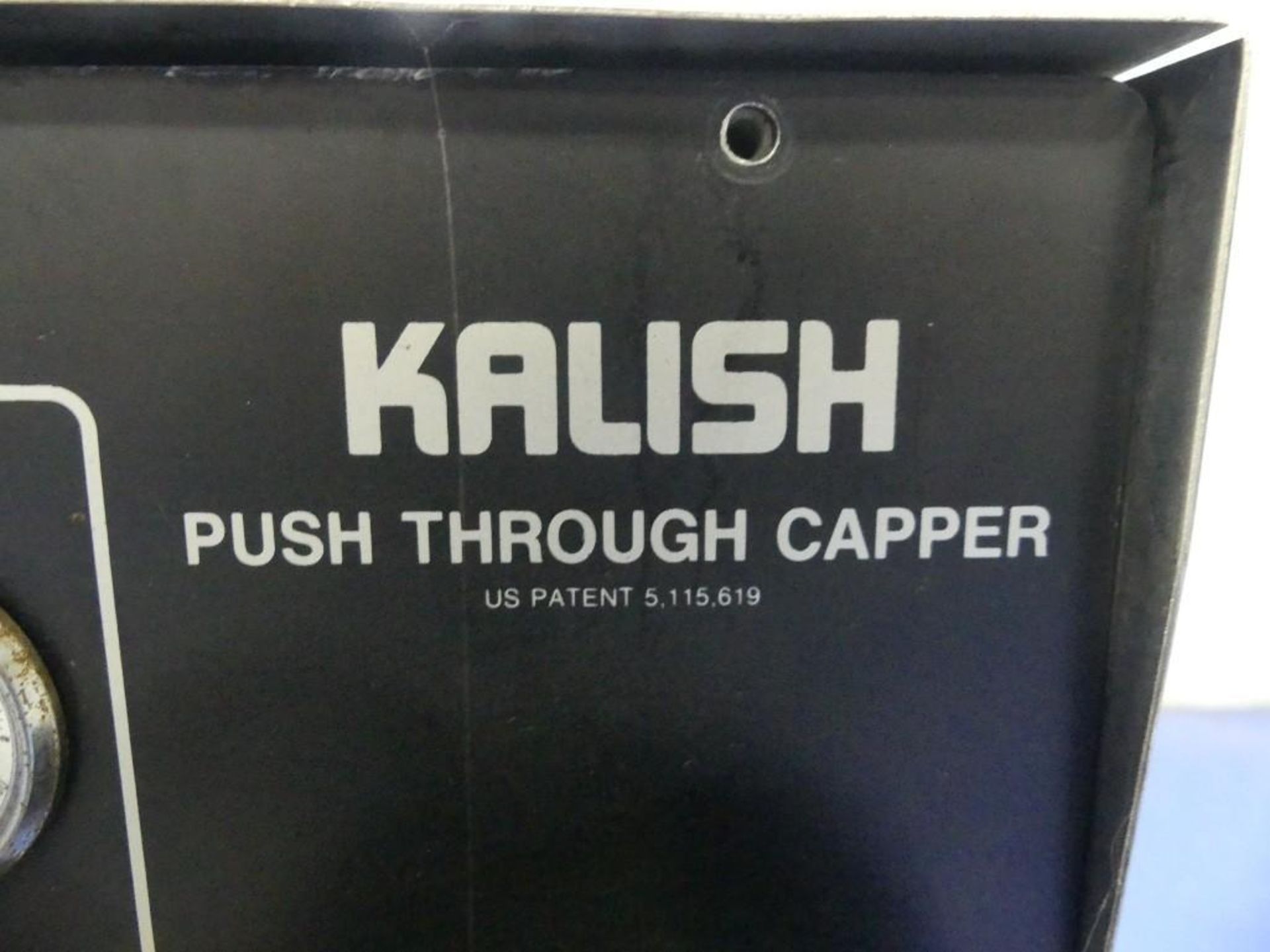 Kalish 5130 Push Through Single Chuck Capper - Image 9 of 10