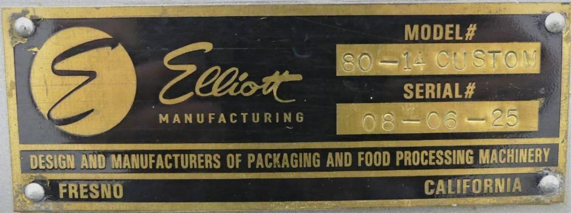 Elliot 80-14 Top Only Glue Case Sealer - Image 18 of 18