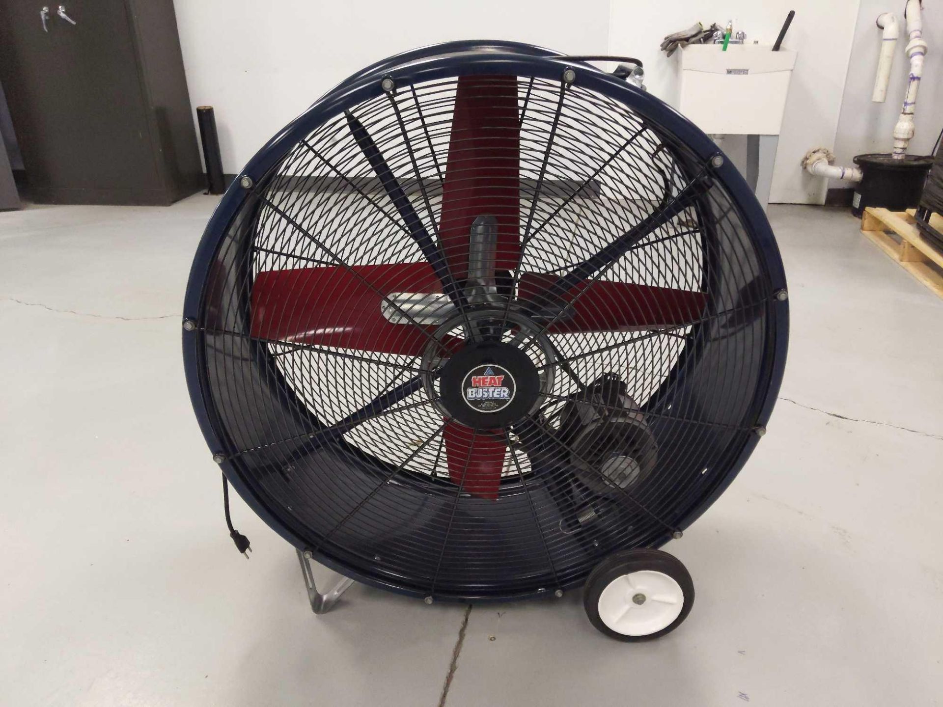 36" Heat Buster Fan with Wheels