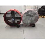 2 Maxx Air Fans with Wheels