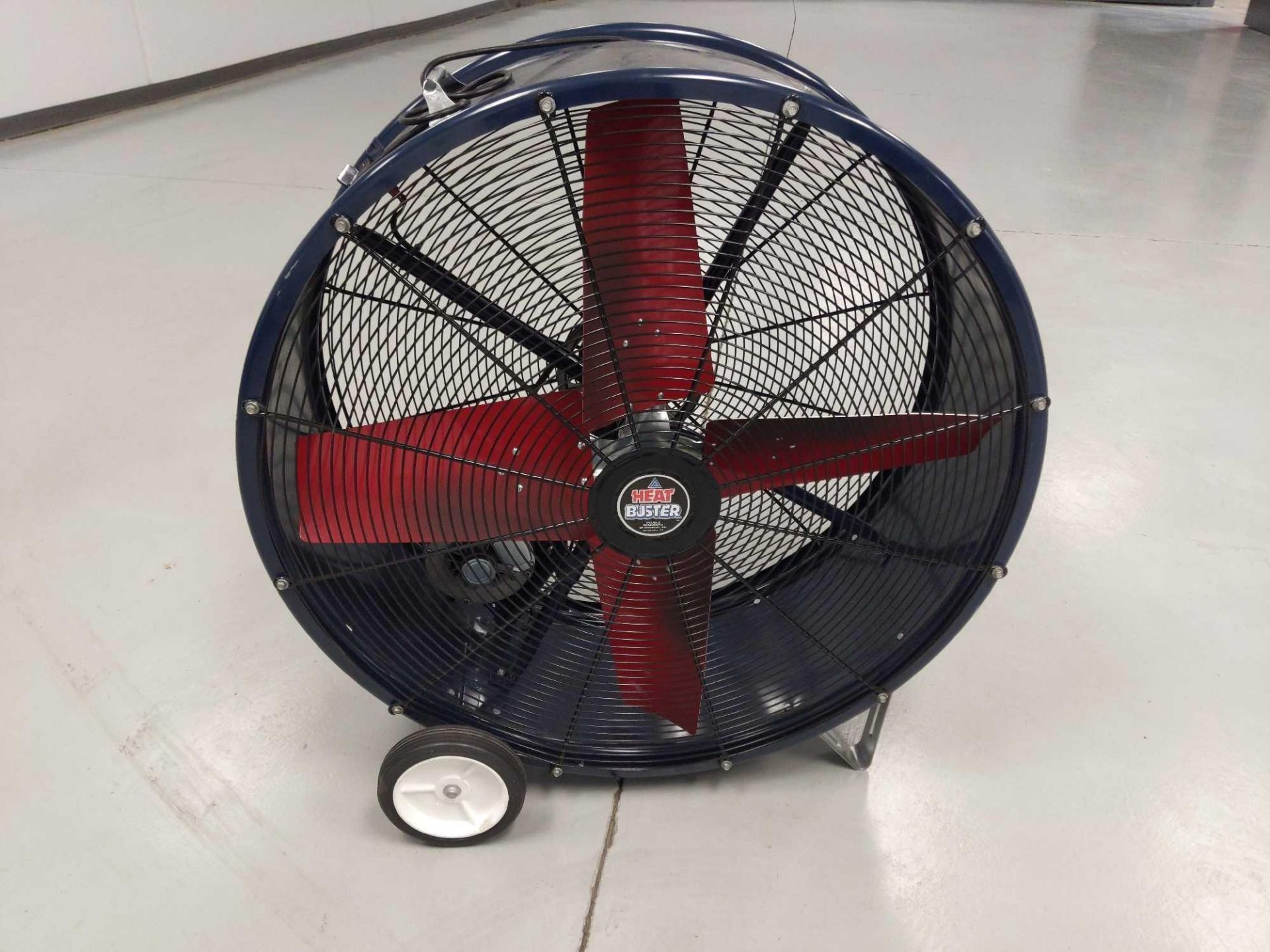 36" Heat Buster Fan with Wheels - Image 3 of 3