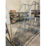 Uline Rolling Step Ladder