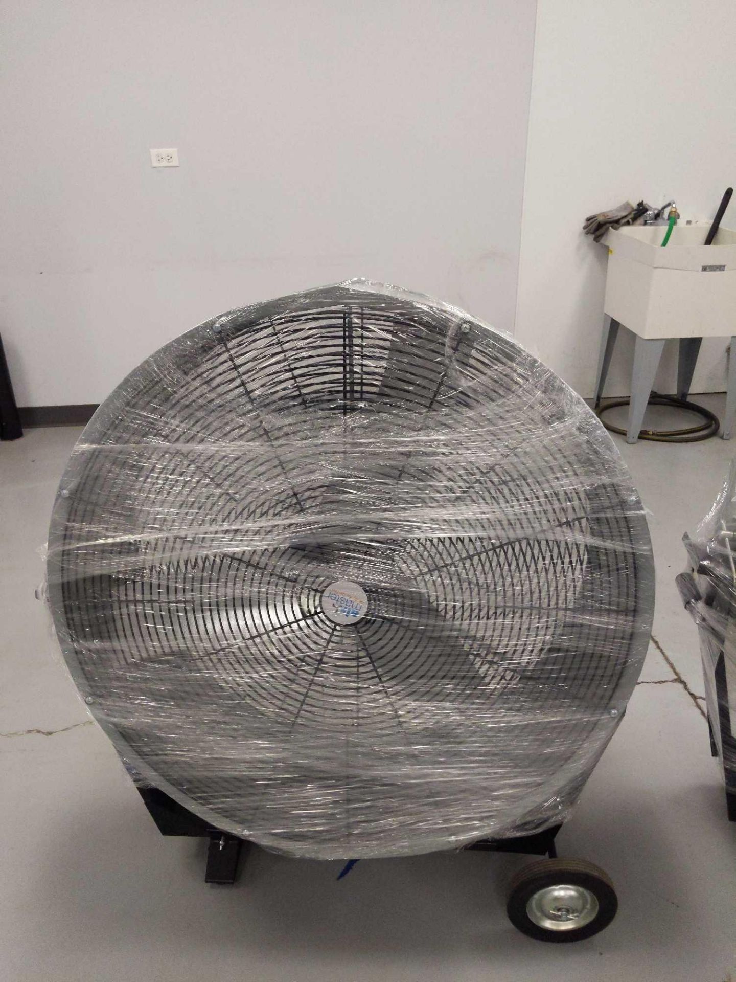2 Large Air Master Fans with Wheels - Image 6 of 9