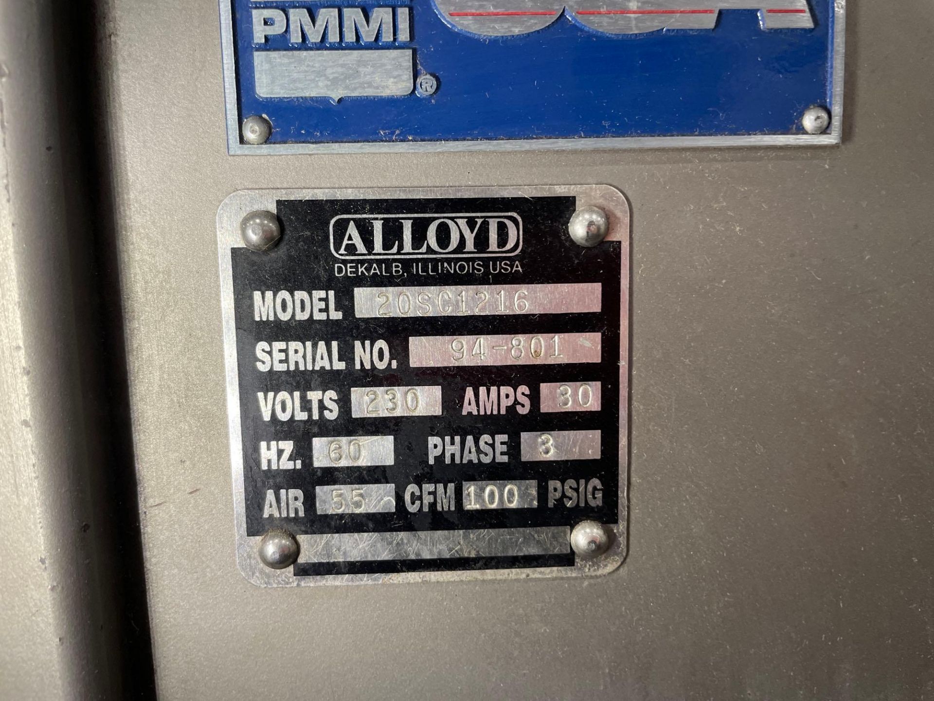 Alloyd 20SC1216 Rotary Blister Sealer - Image 36 of 42