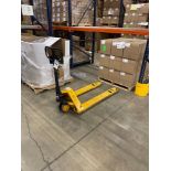 Yellow Pallet Jack