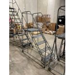 Uline Rolling Step Ladder
