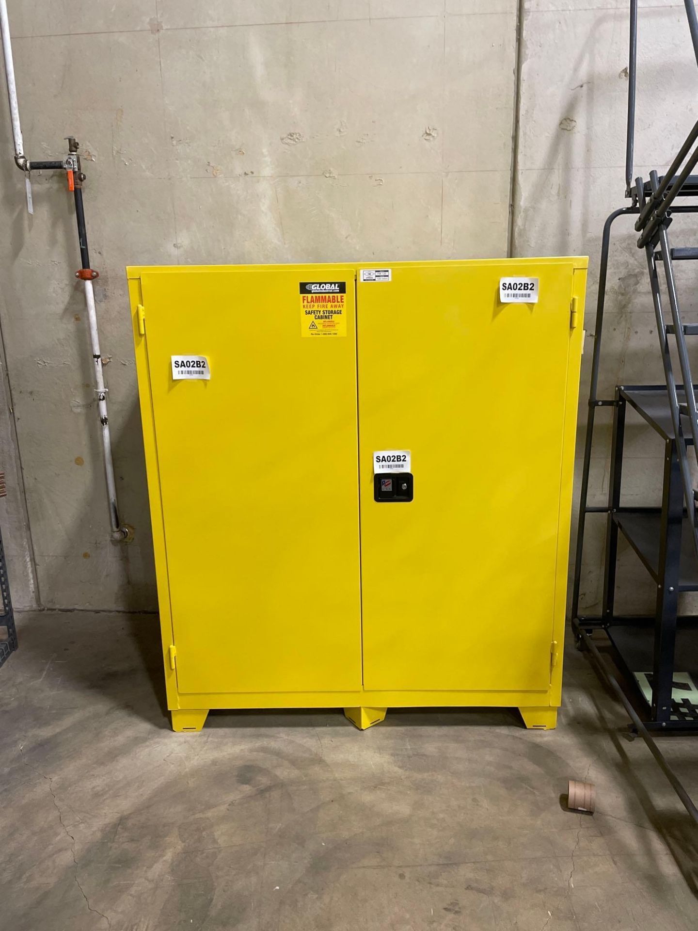 59" Wide x 39" Deep Global Industries Fire Proof Storage Cabinet - Image 2 of 6