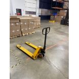 Yellow Pallet Jack