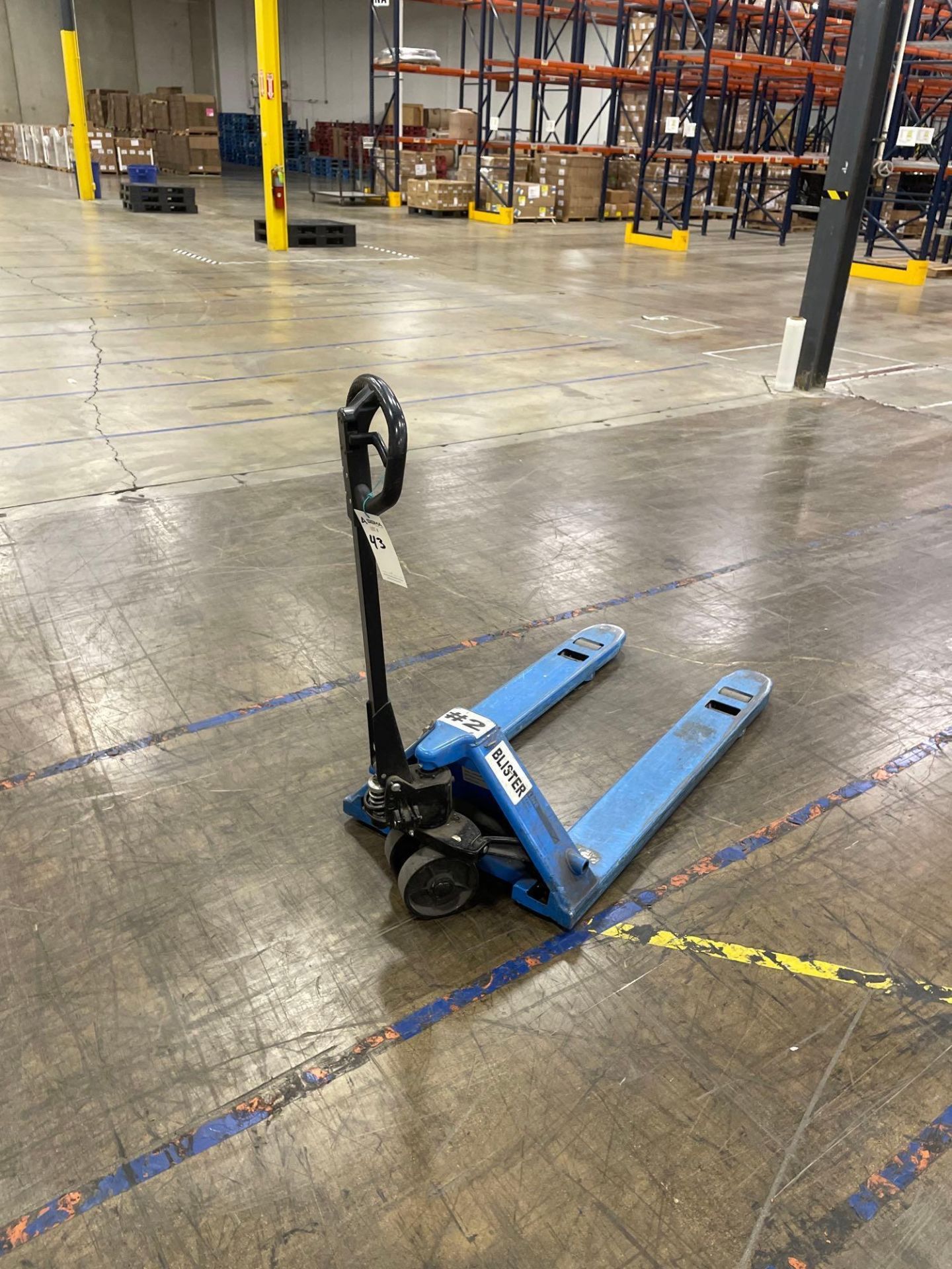 Blue Pallet Jack - Image 6 of 6