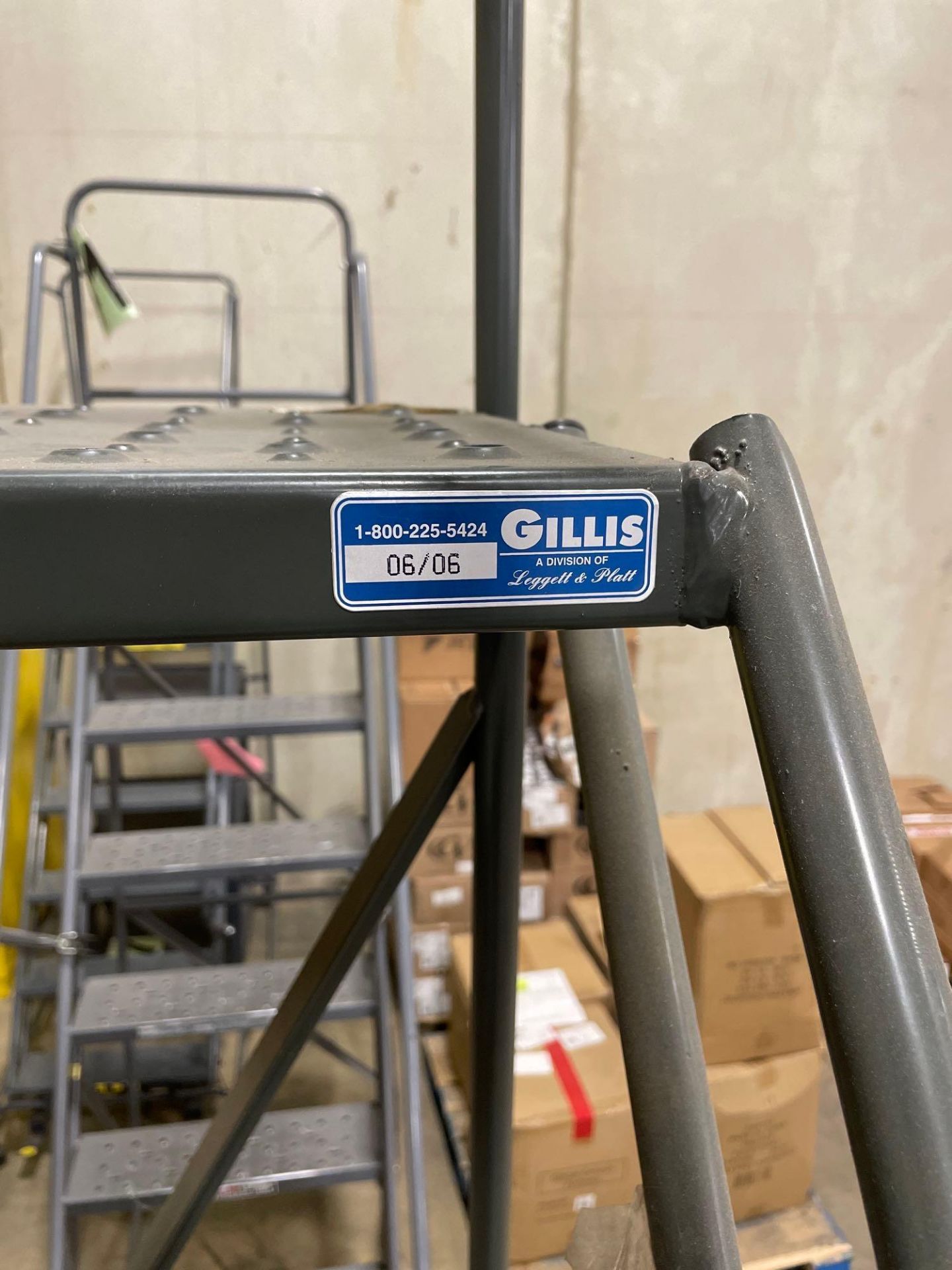 Gillis Rolling Step Ladder - Image 5 of 5