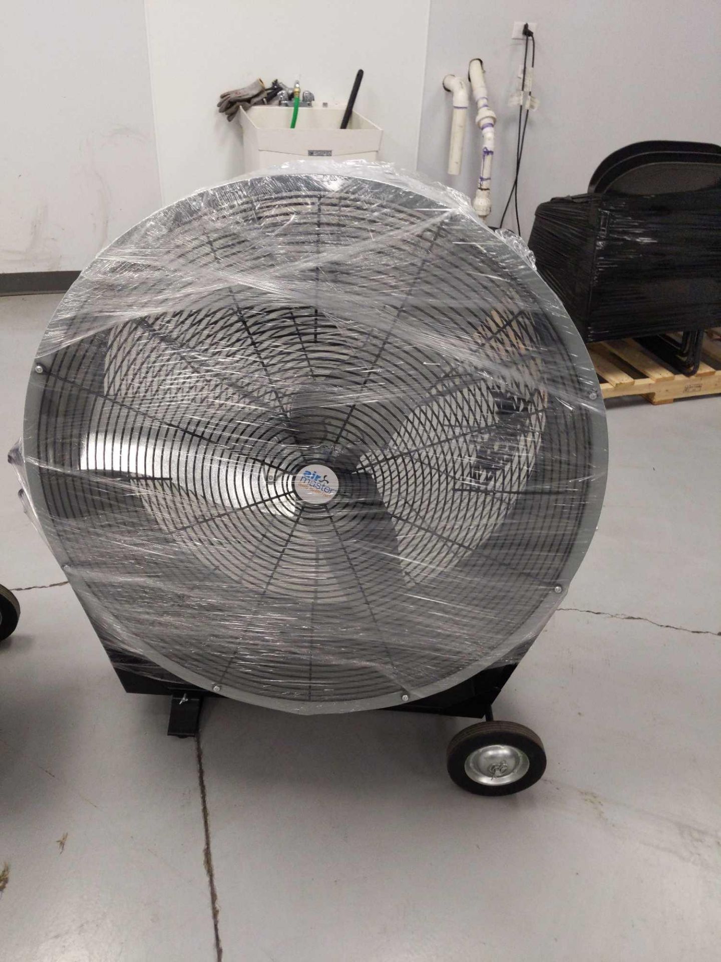 2 Large Air Master Fans with Wheels - Image 2 of 9