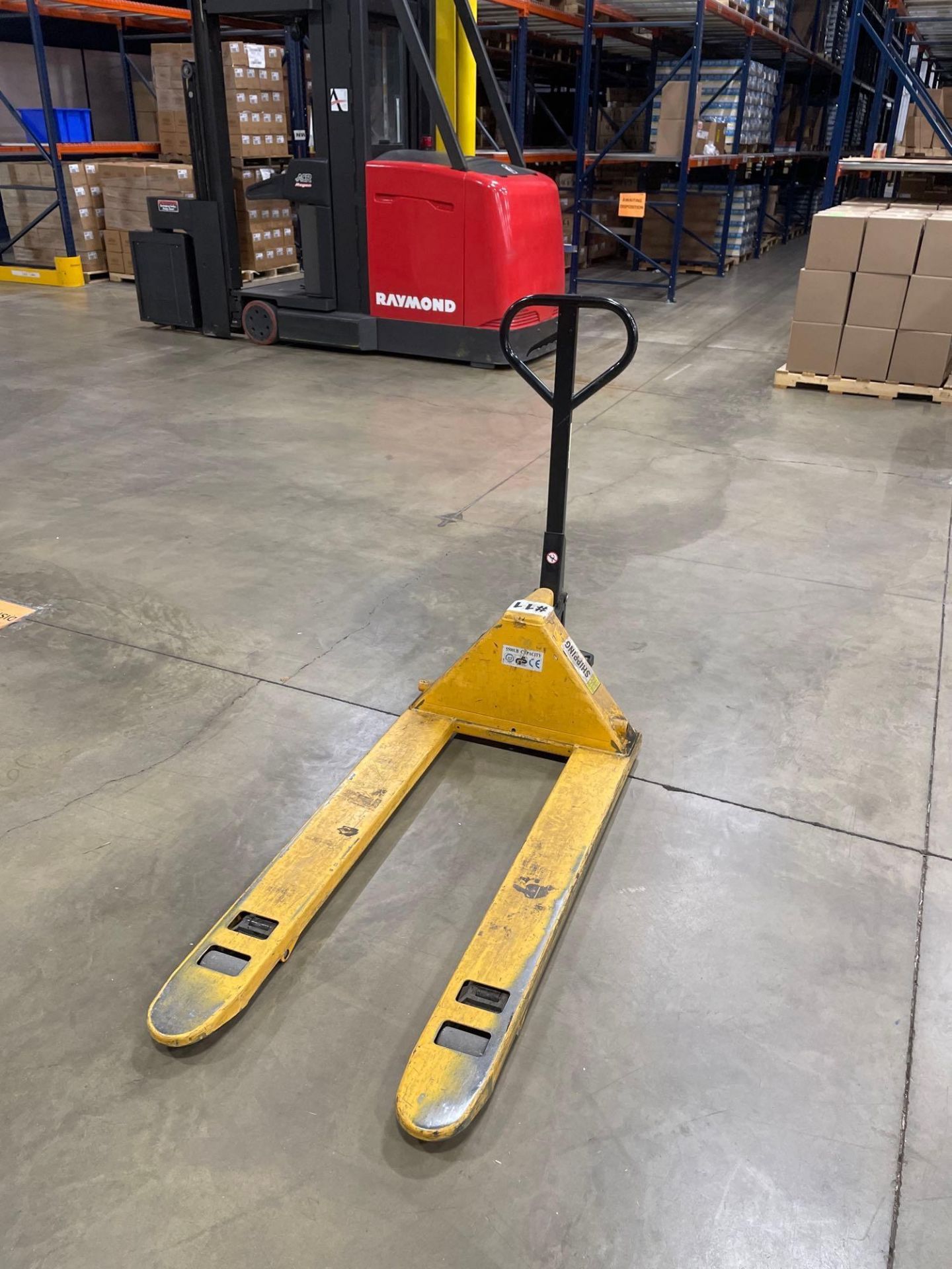 Yellow Pallet Jack - Image 4 of 6