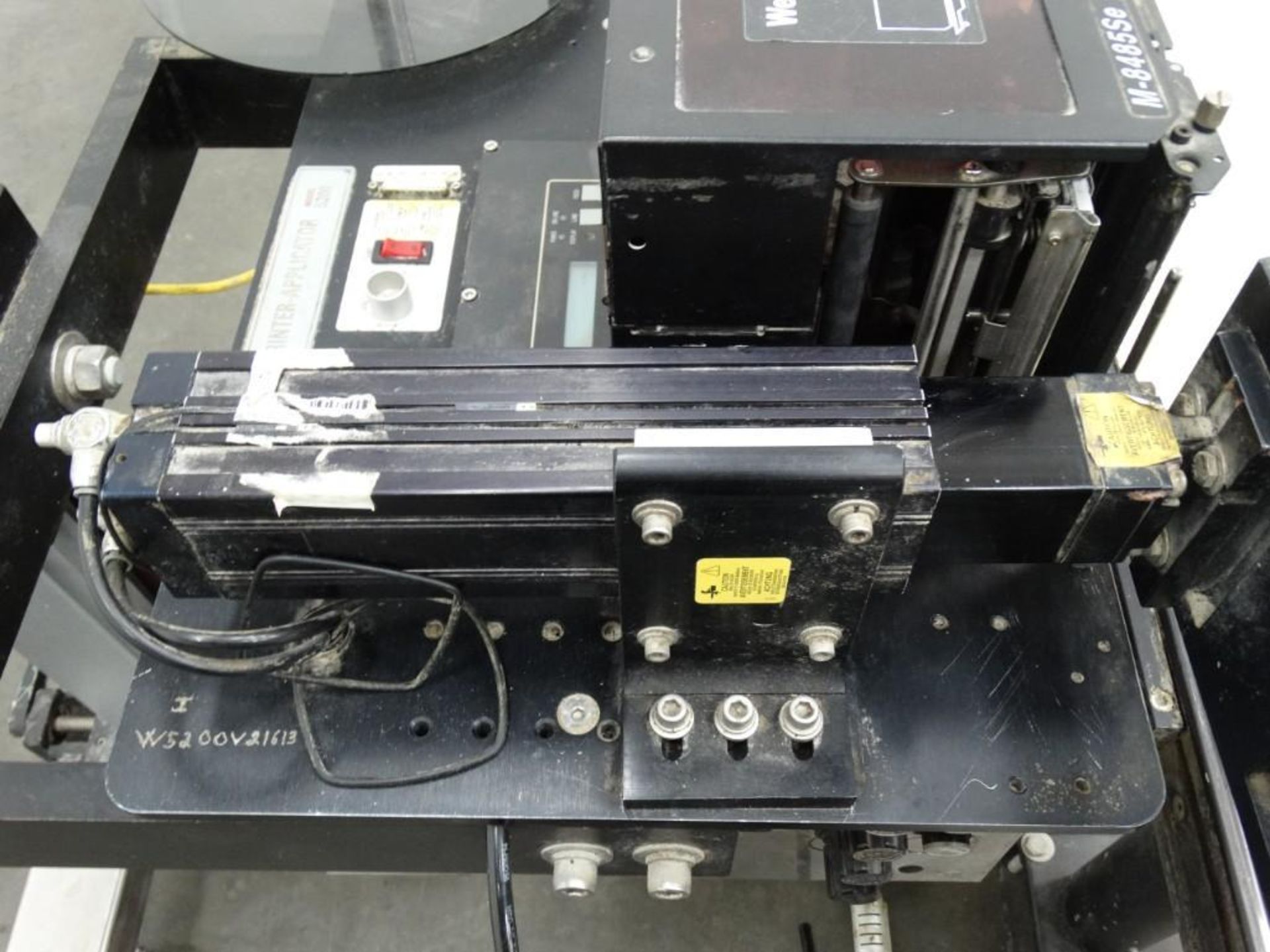 Weber 5200 Print Apply Labeler with Sato Printer - Image 11 of 22