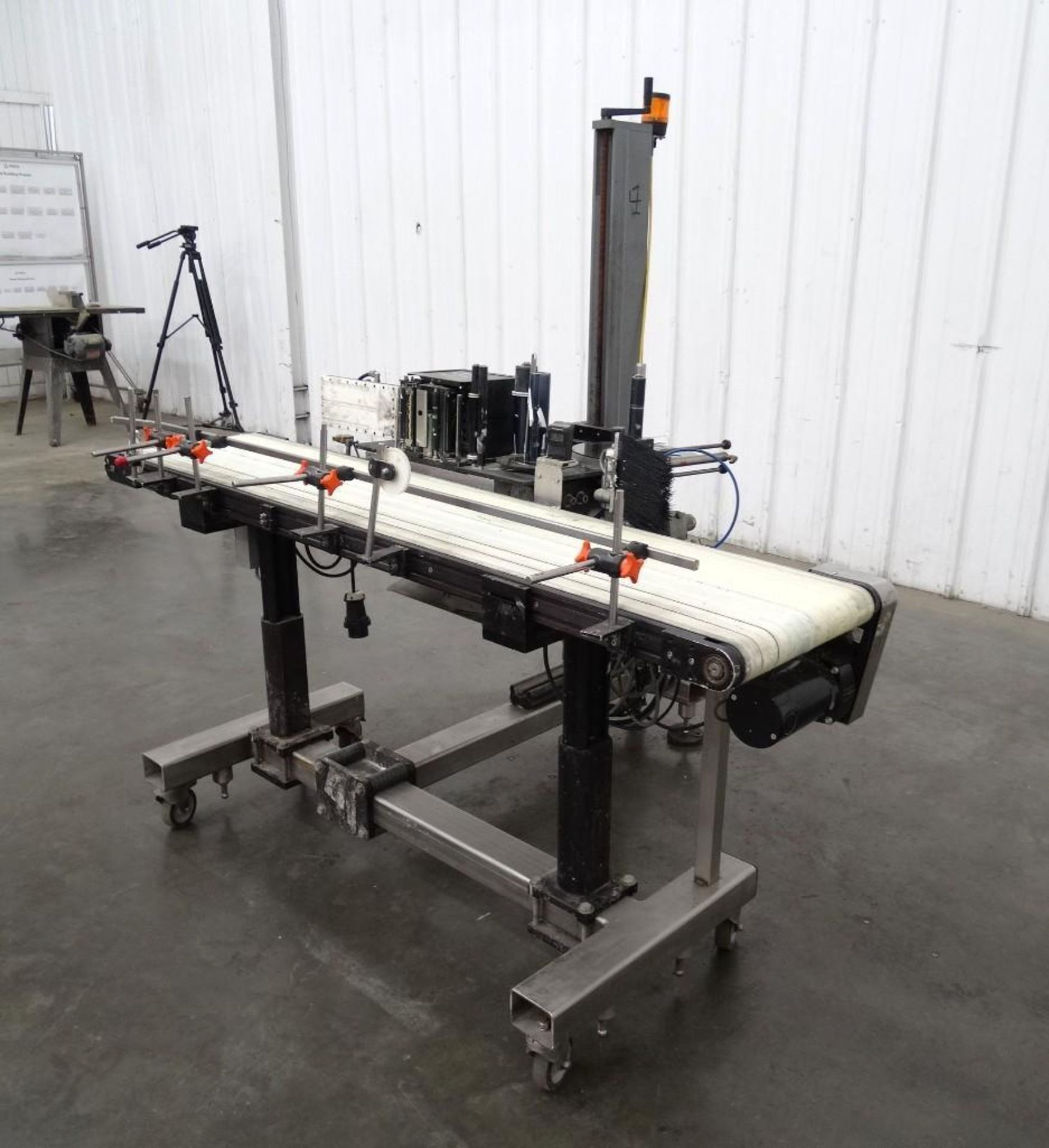 Weber 5200 Print Apply Labeler with Sato Printer - Image 4 of 17