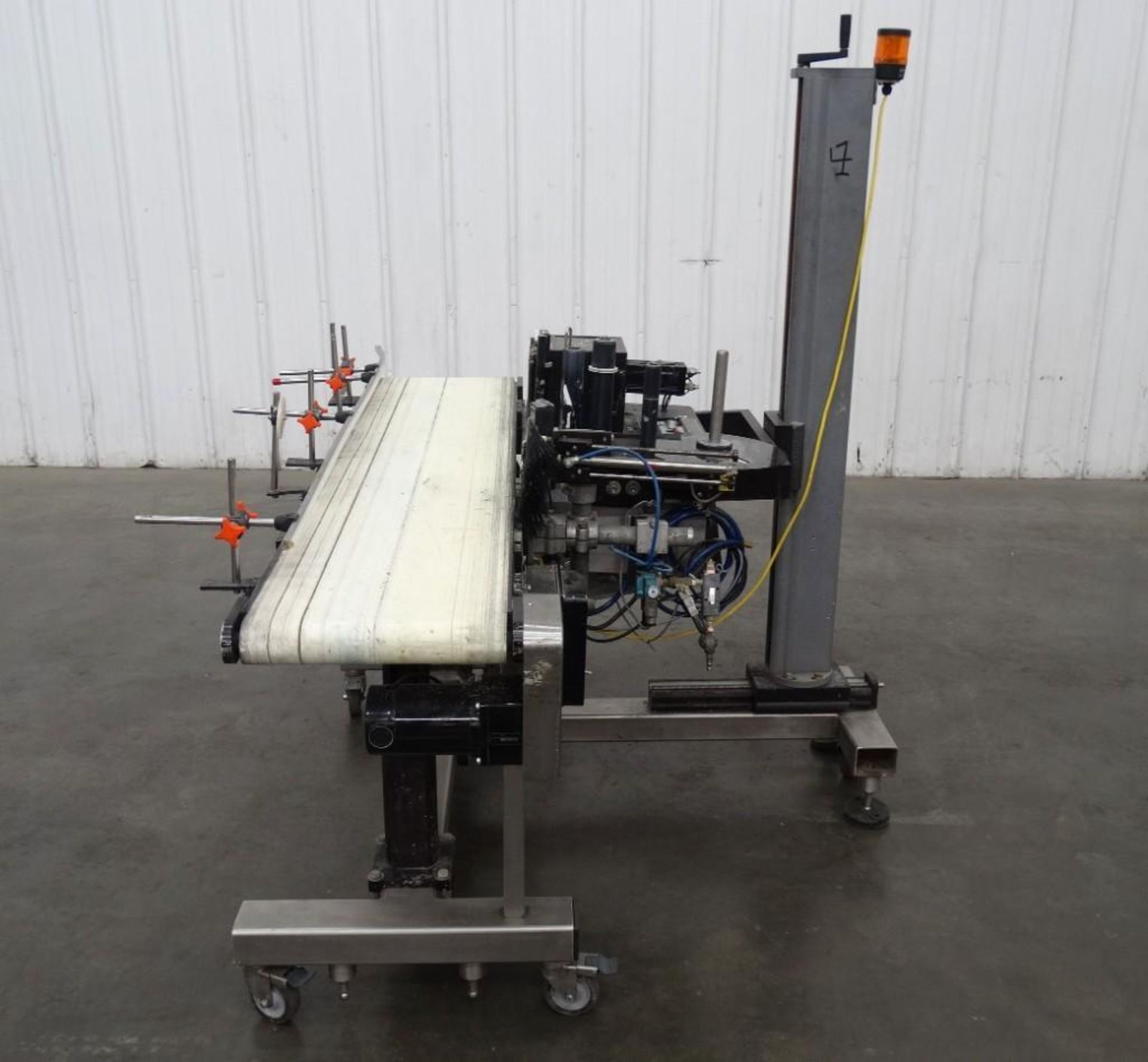 Weber 5200 Print Apply Labeler with Sato Printer - Image 6 of 17