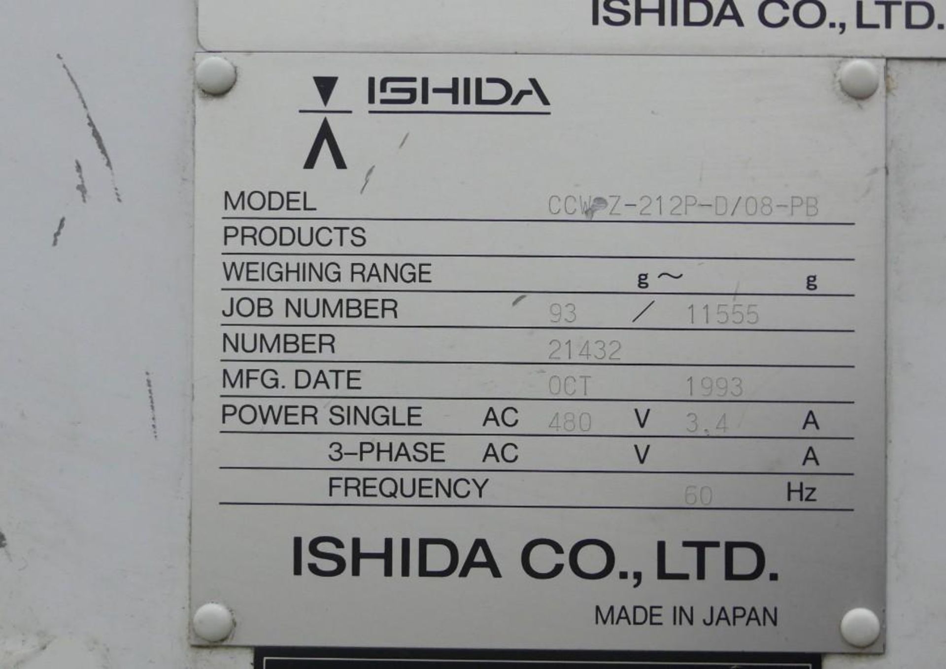 Ishida CCW-Z-212 12 Head Combination Weigher Scale - Image 21 of 22