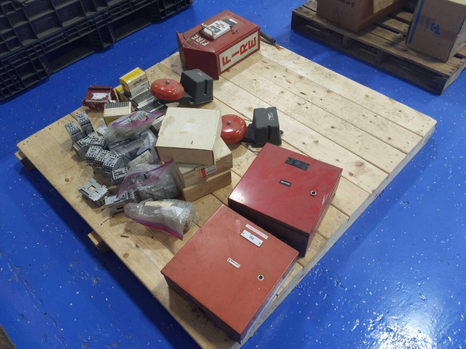 Pallet of Gamewell Alarm Bells and Various Parts - Image 2 of 19