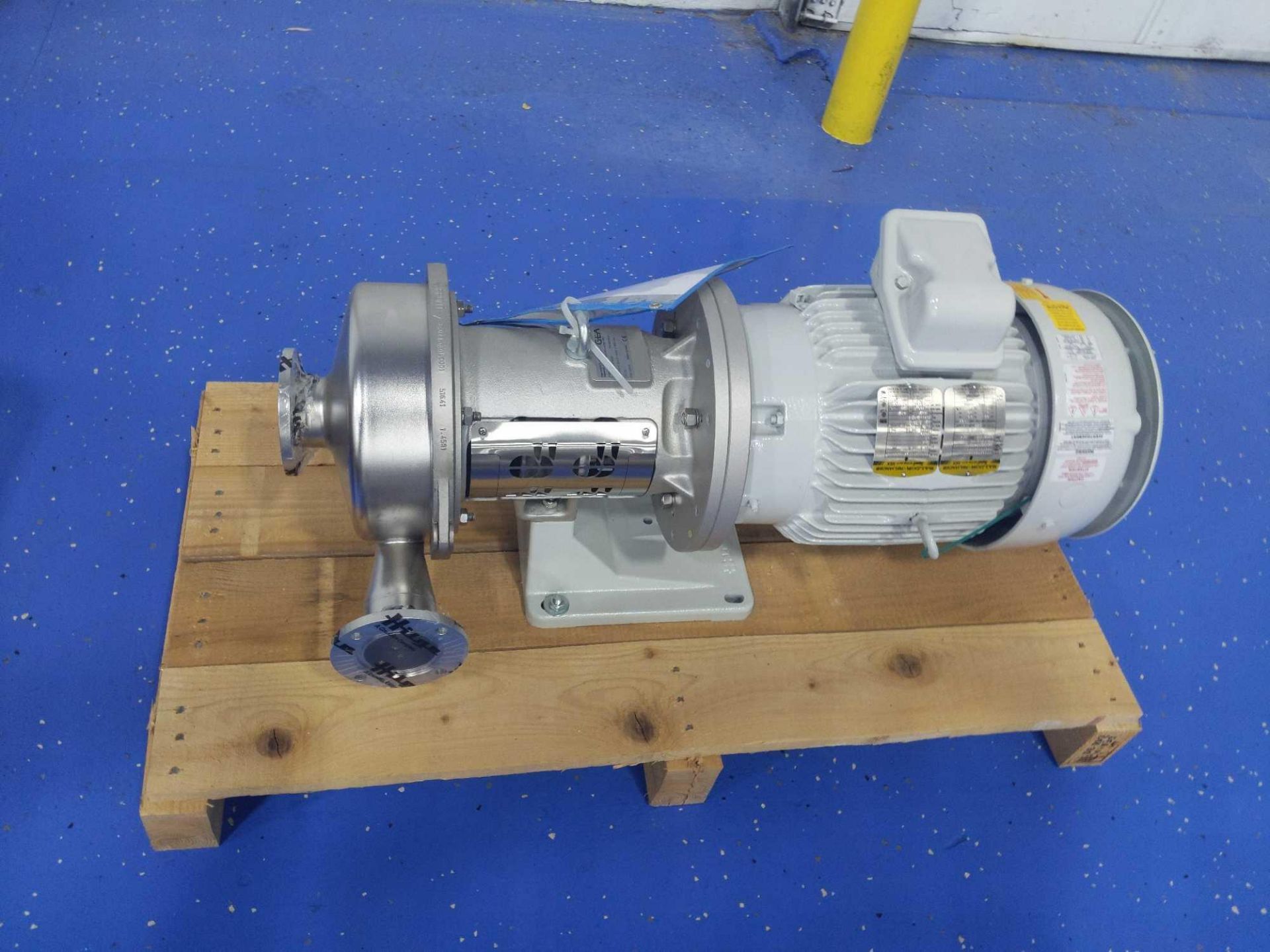 GEA 10 Horsepower Euro-HYGIA II ADY 65/65/7 45/2 Centrifugal Pump - Image 4 of 7