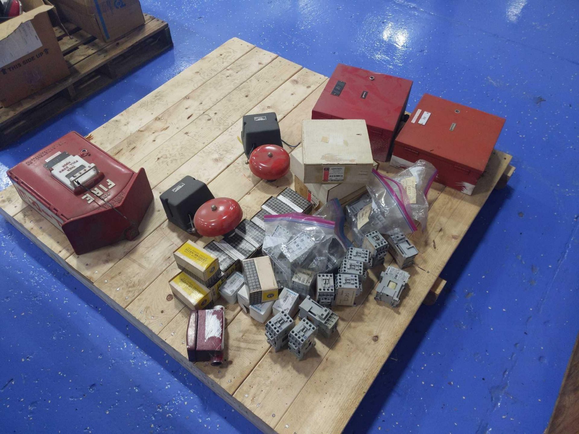 Pallet of Gamewell Alarm Bells and Various Parts - Image 3 of 19