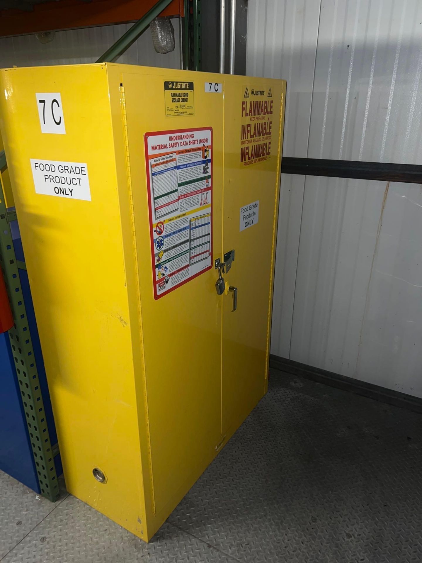 Justrite Flammable Liquid Storage Cabinet