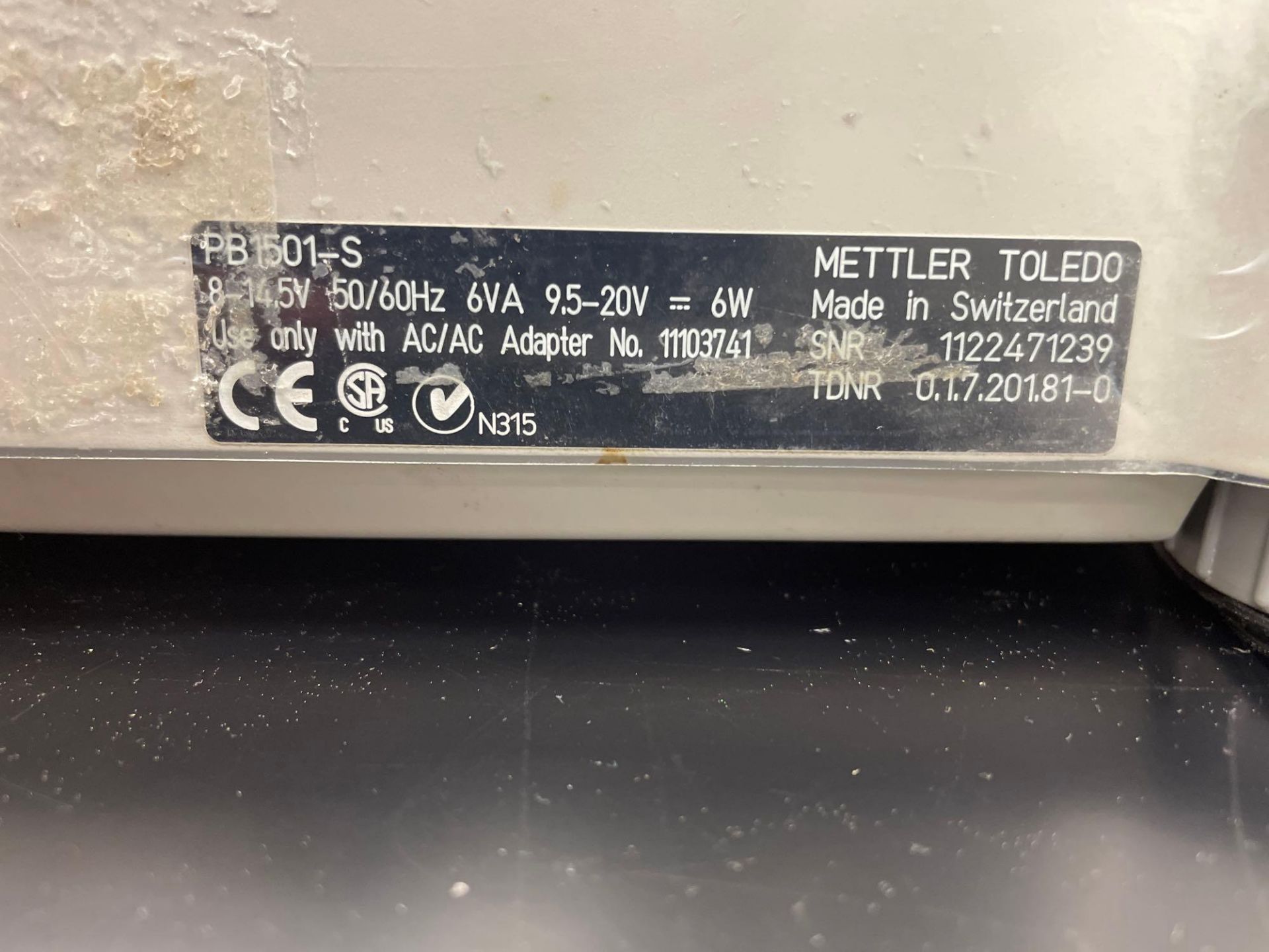 Mettler Toledo PB1501-S Balance Scale - Image 8 of 8