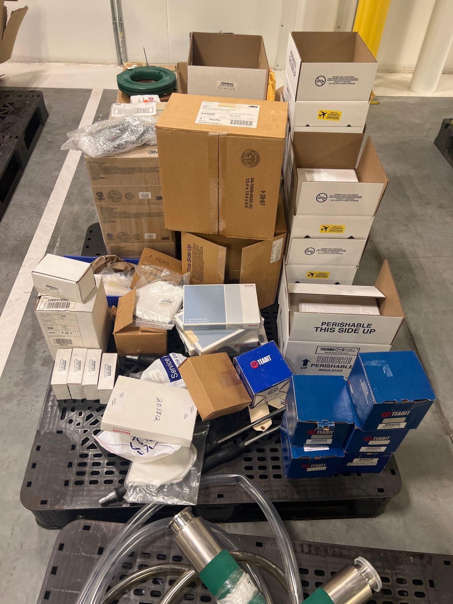 Pallet of Packaging Boxes and Spare Parts - Image 3 of 10