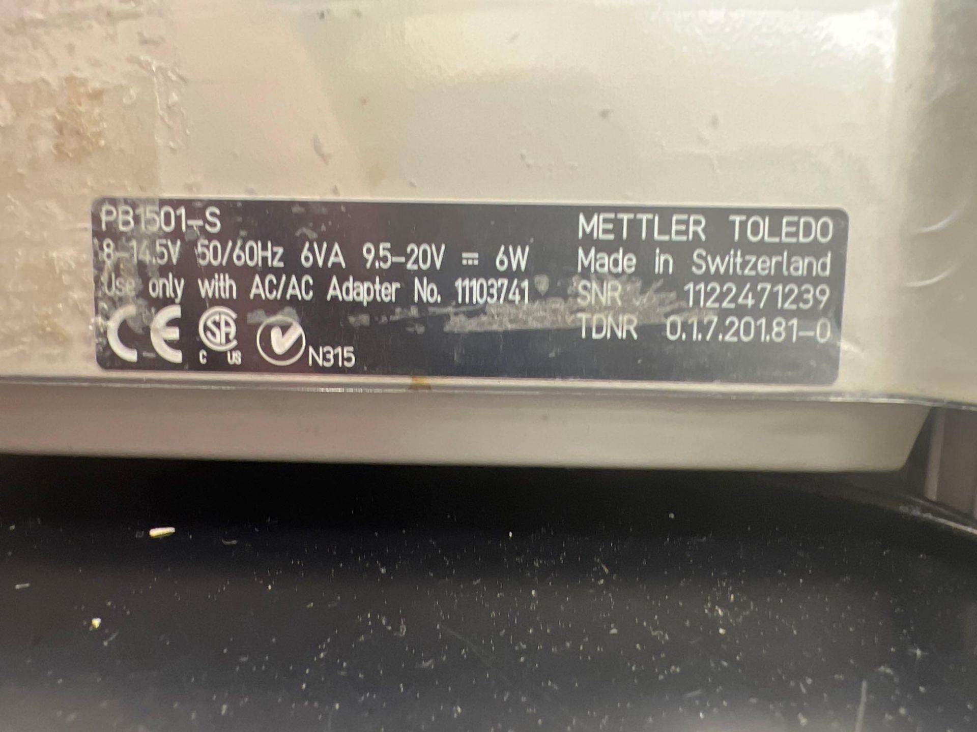 Mettler Toledo PB1501-S Balance Scale - Image 4 of 8