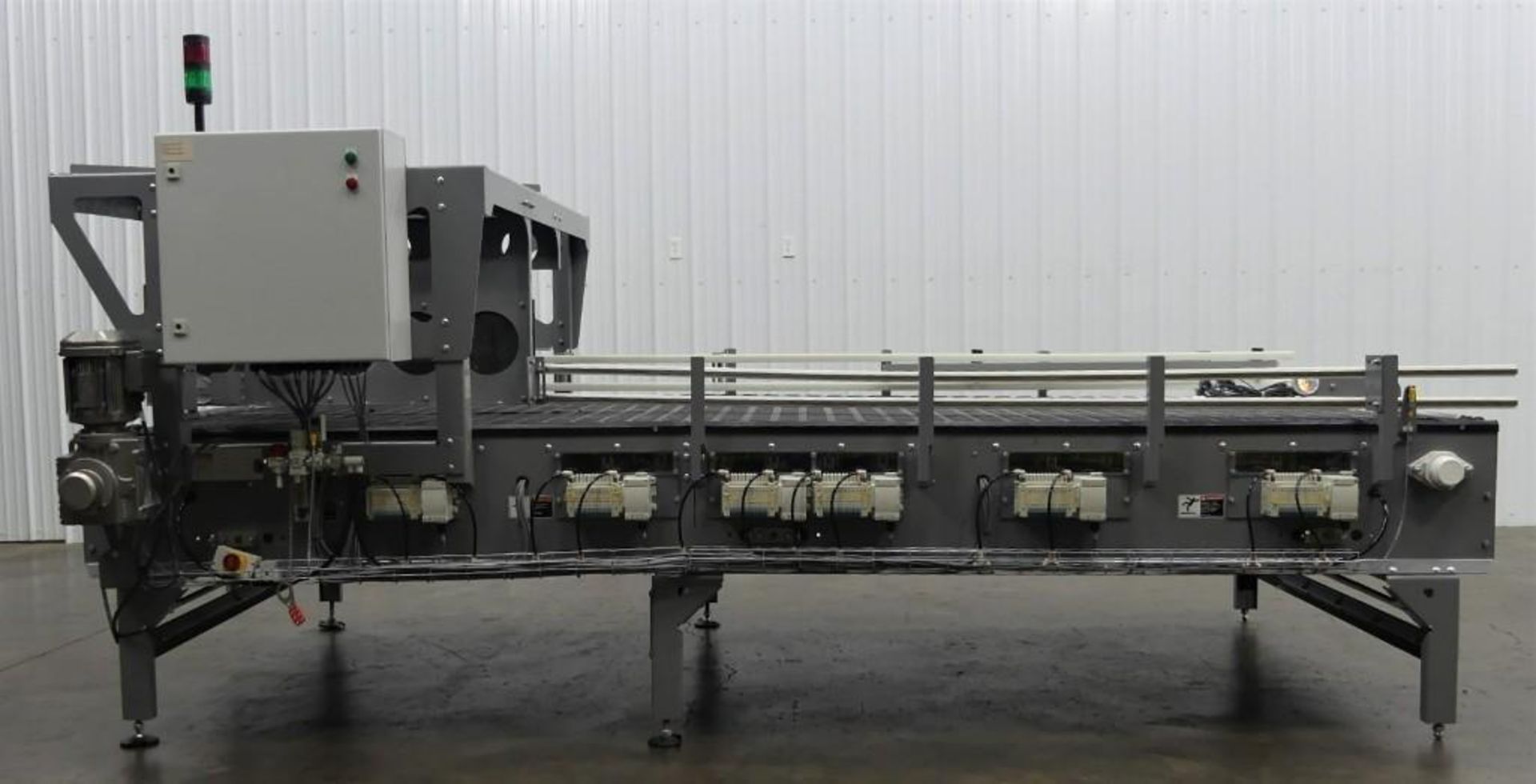 Intralox 12.5' L Activated Roller Belt Laning Conveyor - Image 6 of 22