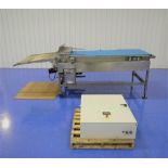 Blue Belt Pizza Conveyor With Dough Perforator