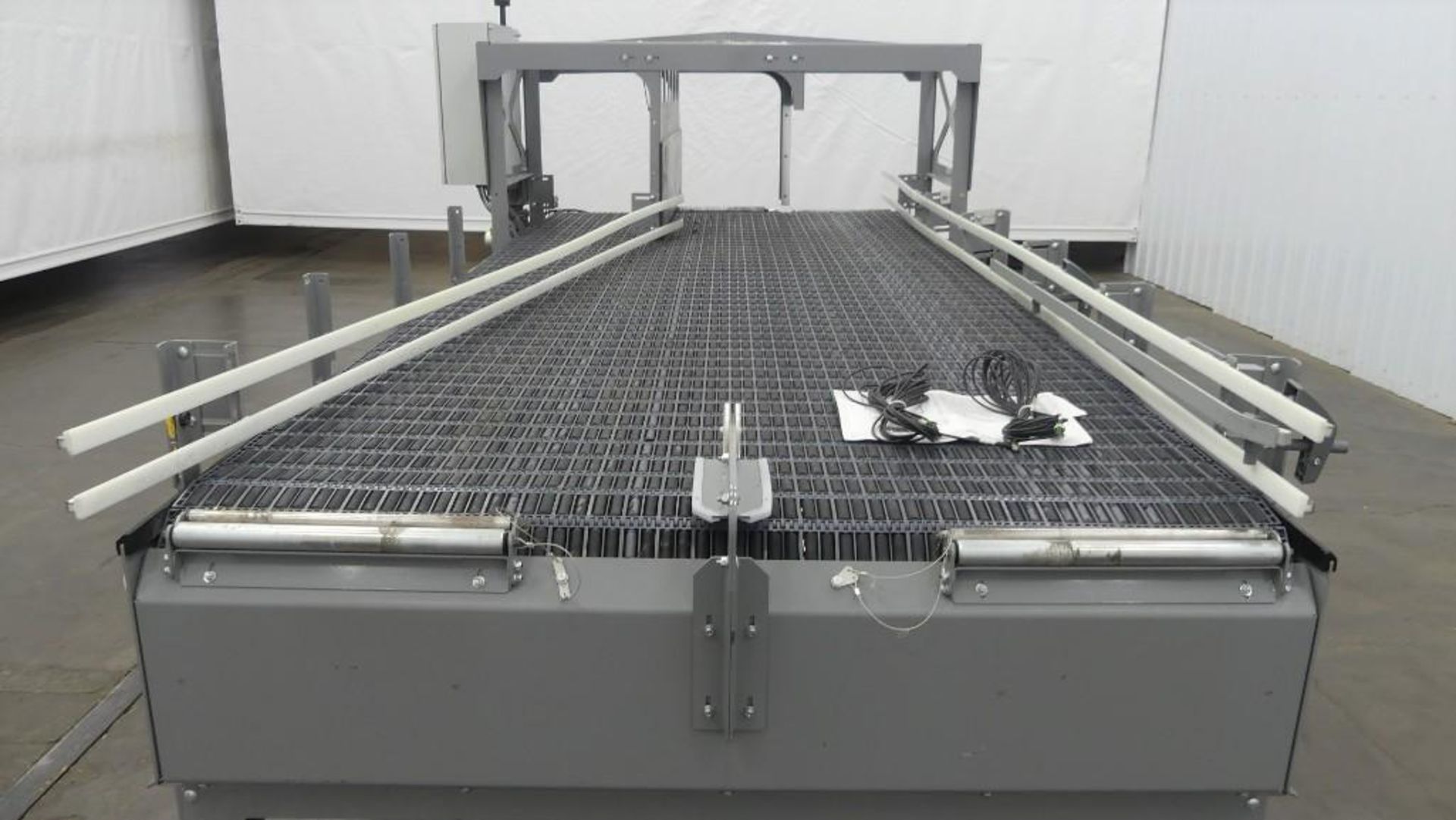 Intralox 12.5' L Activated Roller Belt Laning Conveyor - Image 7 of 22