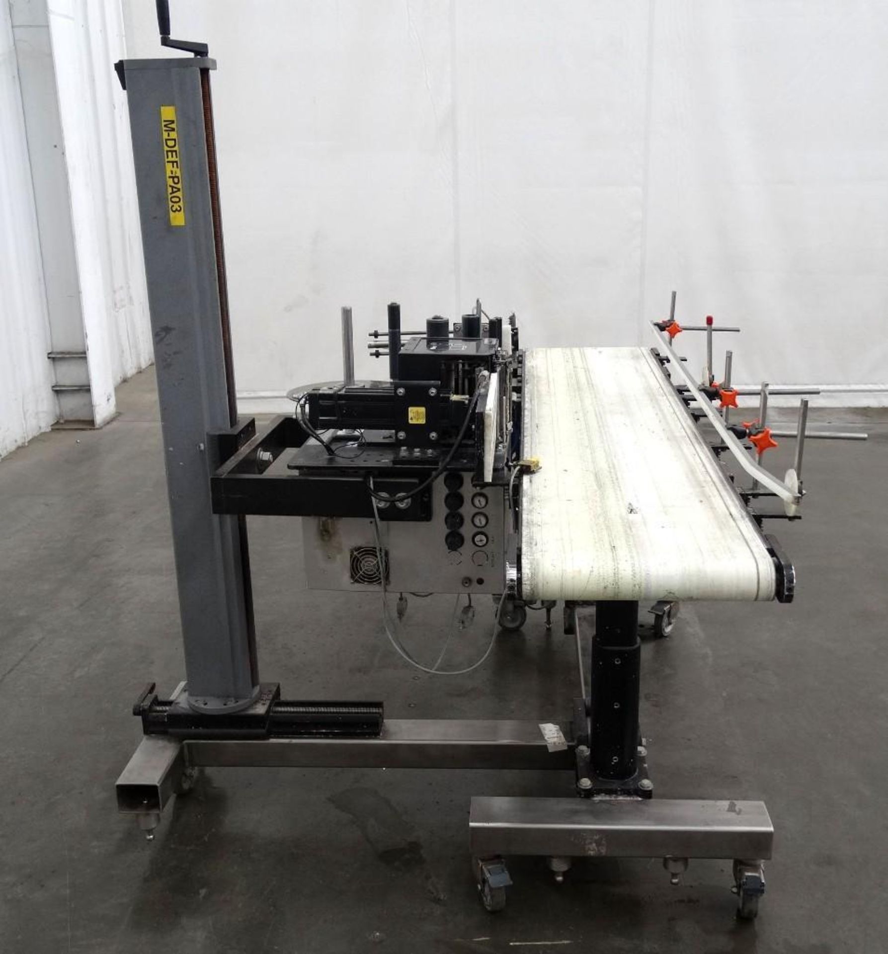 Weber 5200 Print Apply Labeler with Sato Printer - Image 6 of 15
