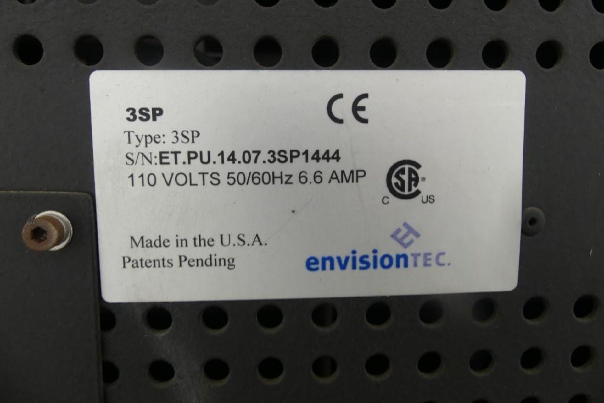 EnvisionTEC Ultra 3SP Series 3D Printer - Image 12 of 13