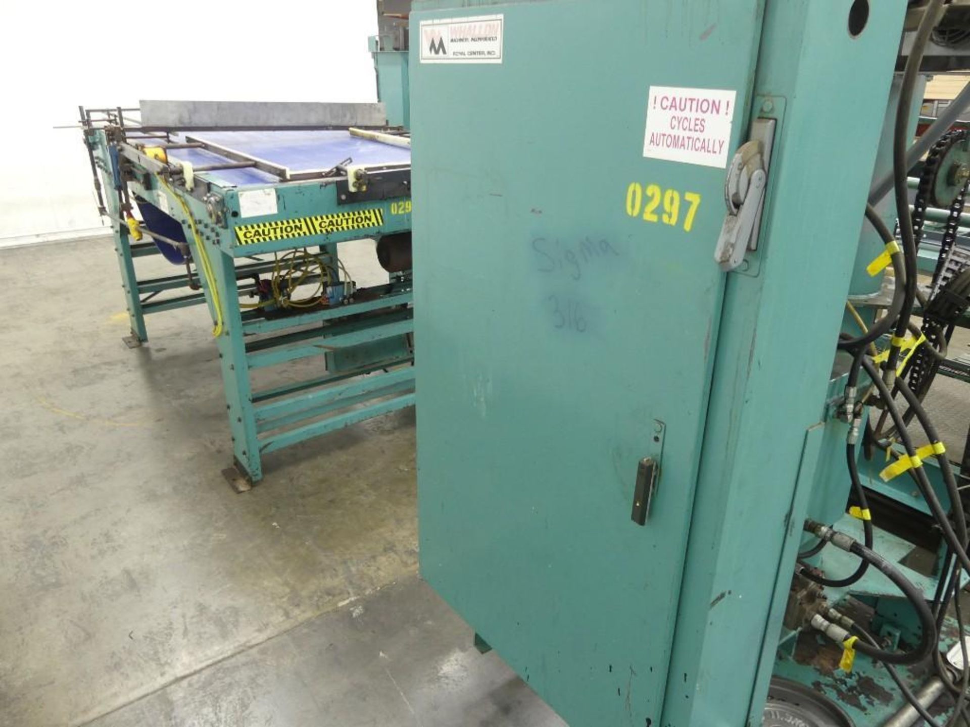 Whallon Machinery Magnetic Can Palletizer - Image 12 of 16