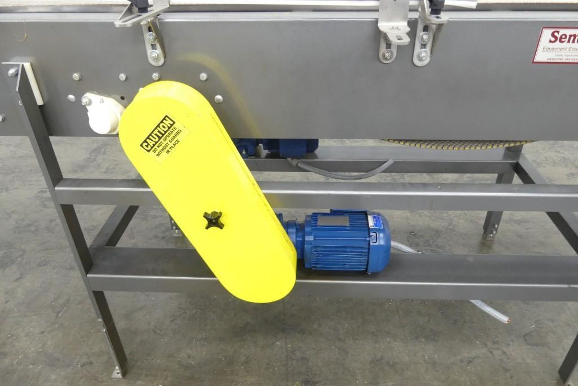 Sentry Equipment Plastic Mat-Top Conveyor 132"Long - Image 8 of 13