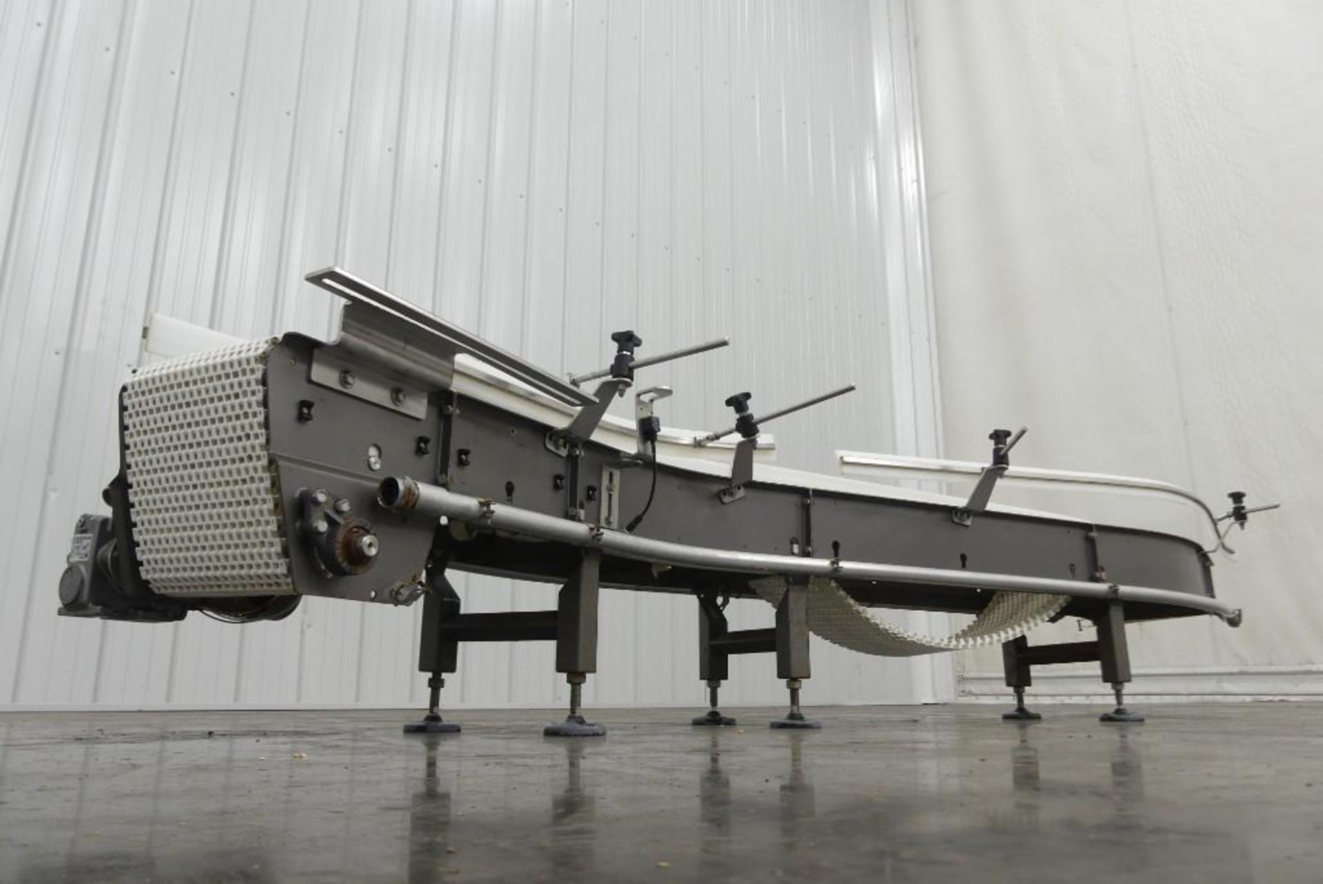 Plastic Mat-Top S-Curve Conveyor 12" W x 120" L - Image 10 of 11