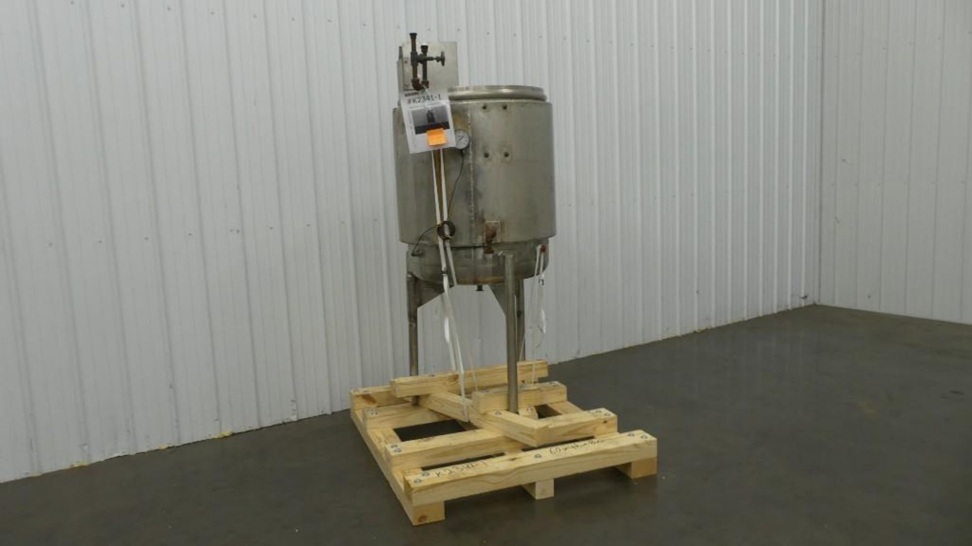 Paul Mueller SS 75 Gallon Jacketed Tank - Image 9 of 9