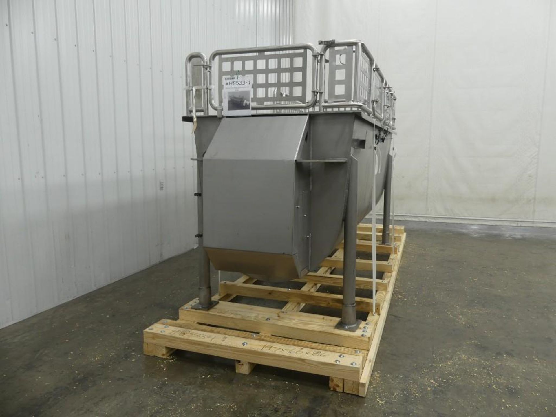 Stainless Steel Double Ribbon Blender 1000 Gallons - Image 16 of 16