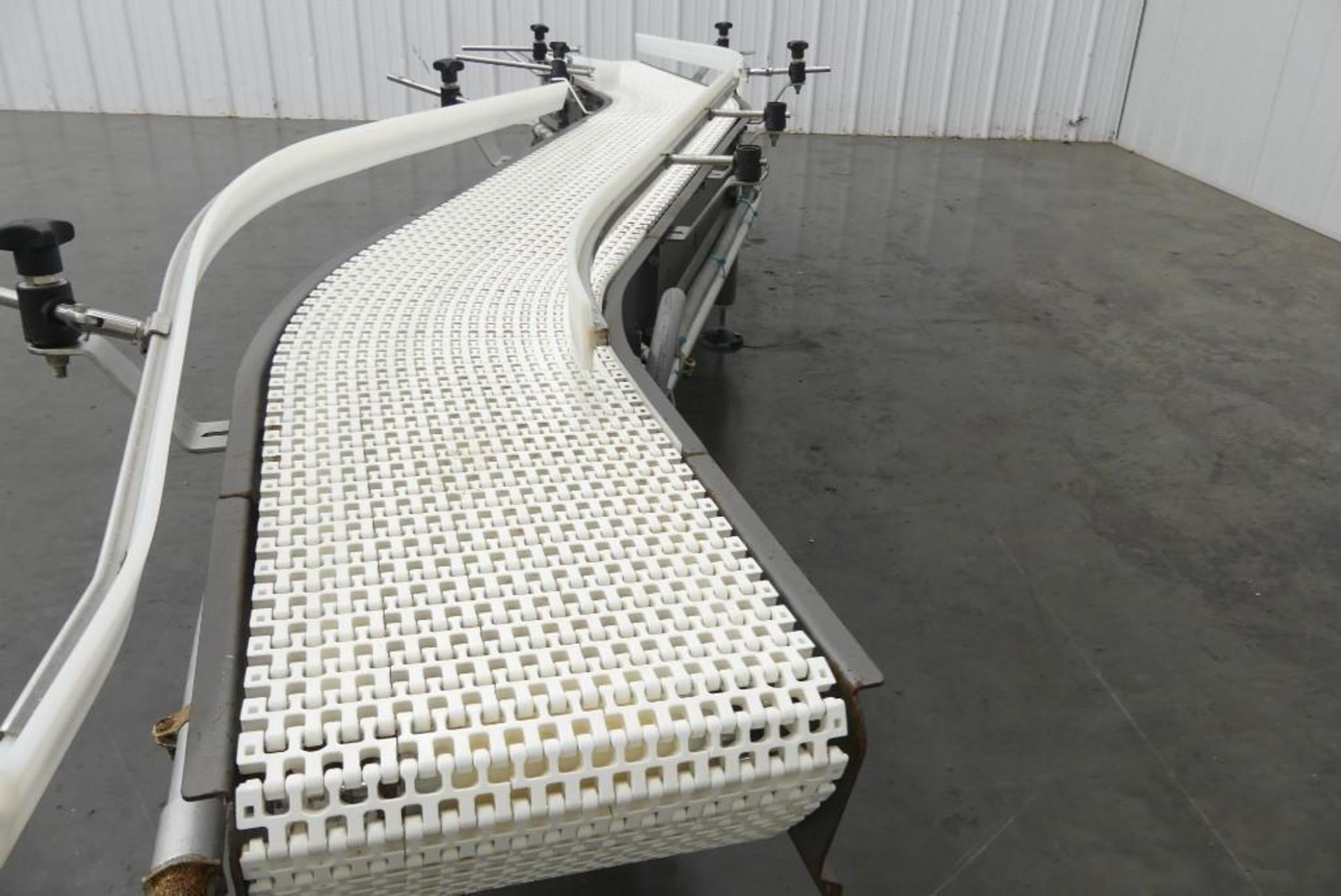 Plastic Mat-Top S-Curve Conveyor 12" W x 120" L - Image 4 of 11