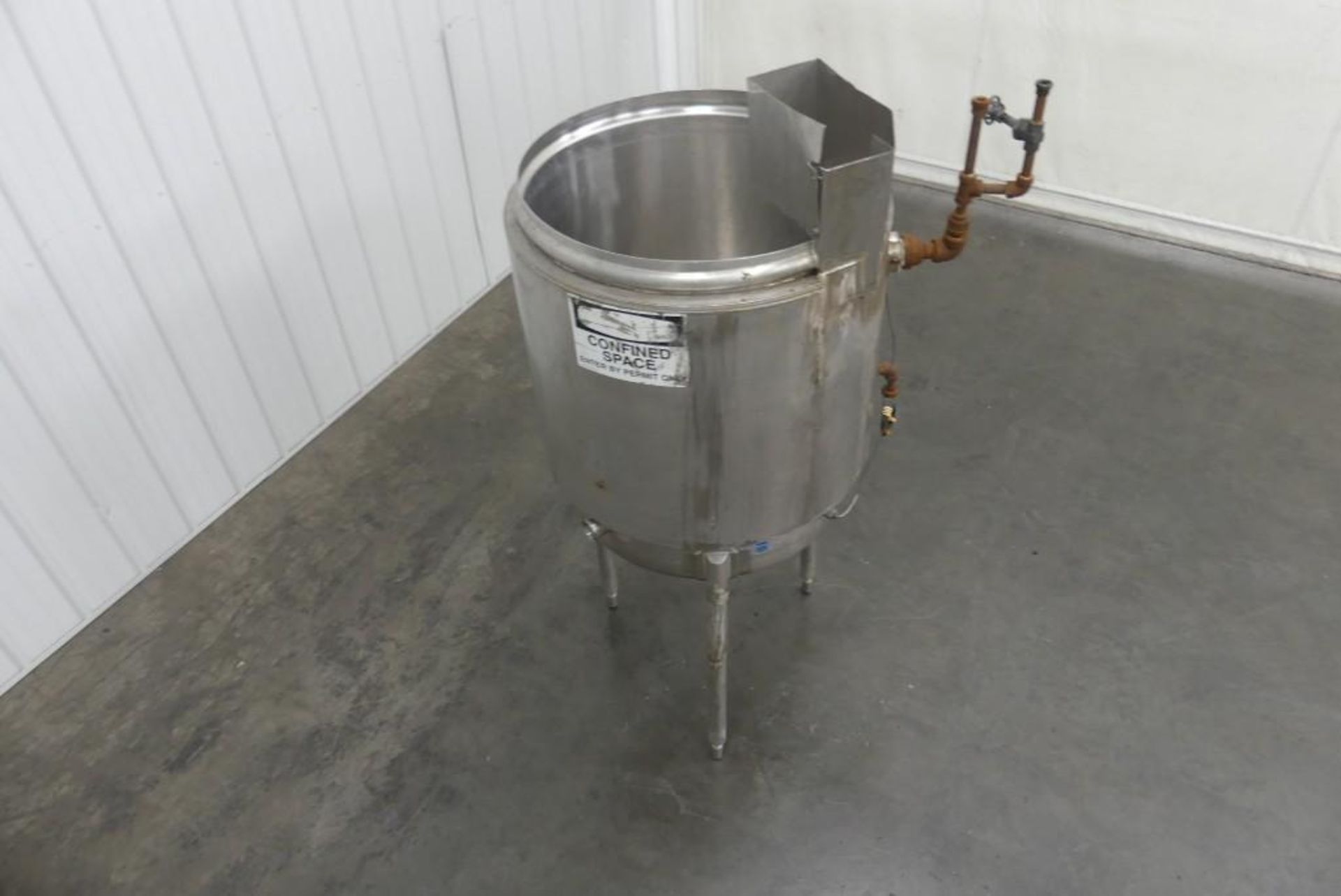 Paul Mueller SS 75 Gallon Jacketed Tank - Image 4 of 9