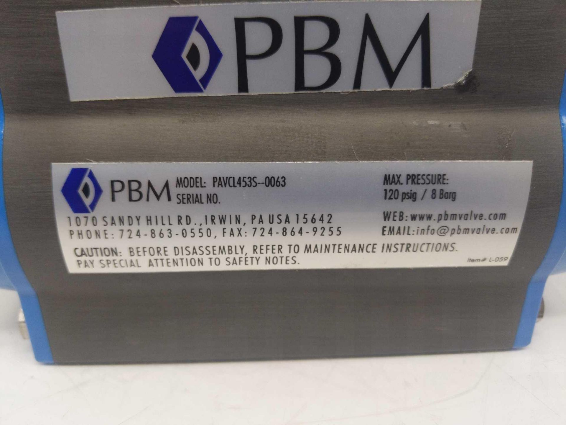 (2) PBM Actuator - Image 10 of 14