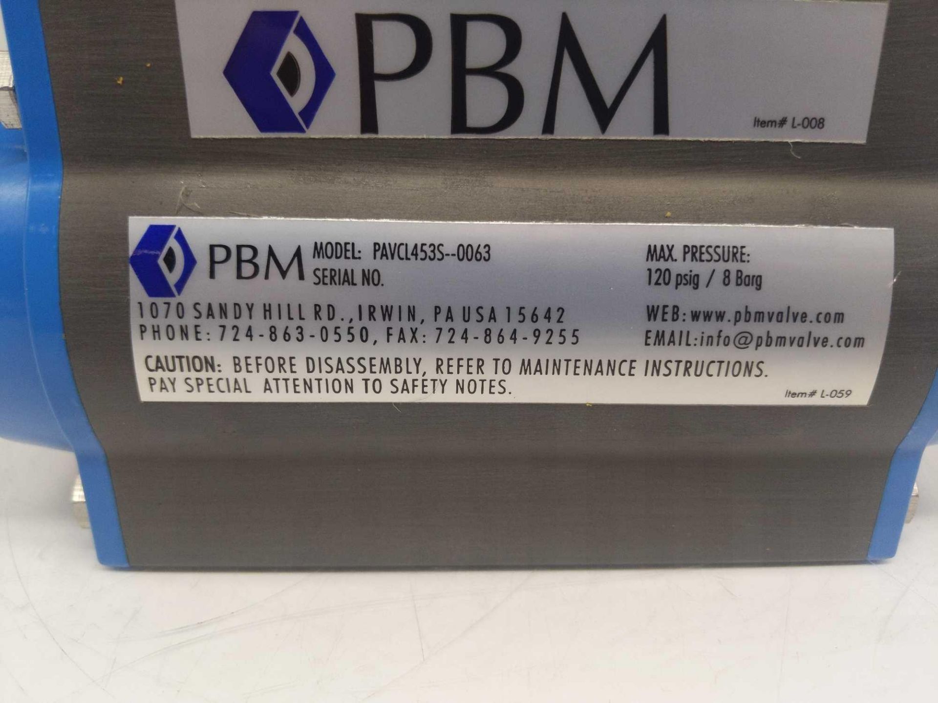 (2) PBM Actuator - Image 4 of 14