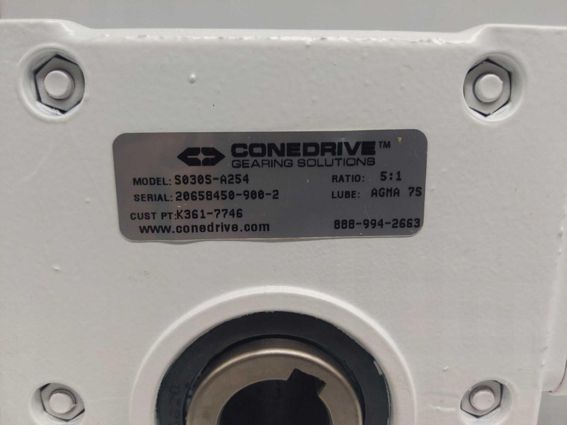 Conex Cone Drive Gearbox - Image 8 of 14