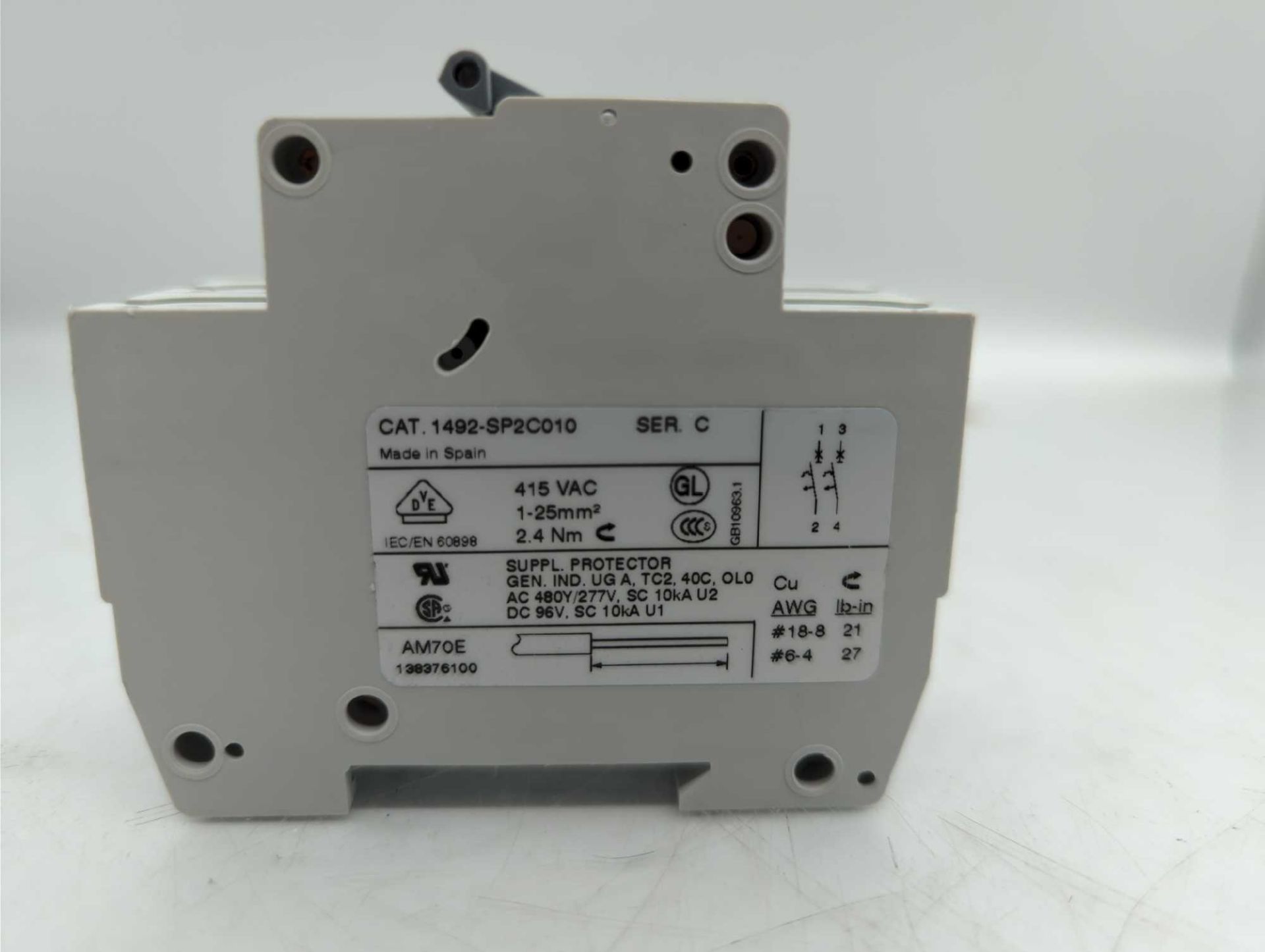 (5) Allen Bradley Circuit Breaker - Image 10 of 11