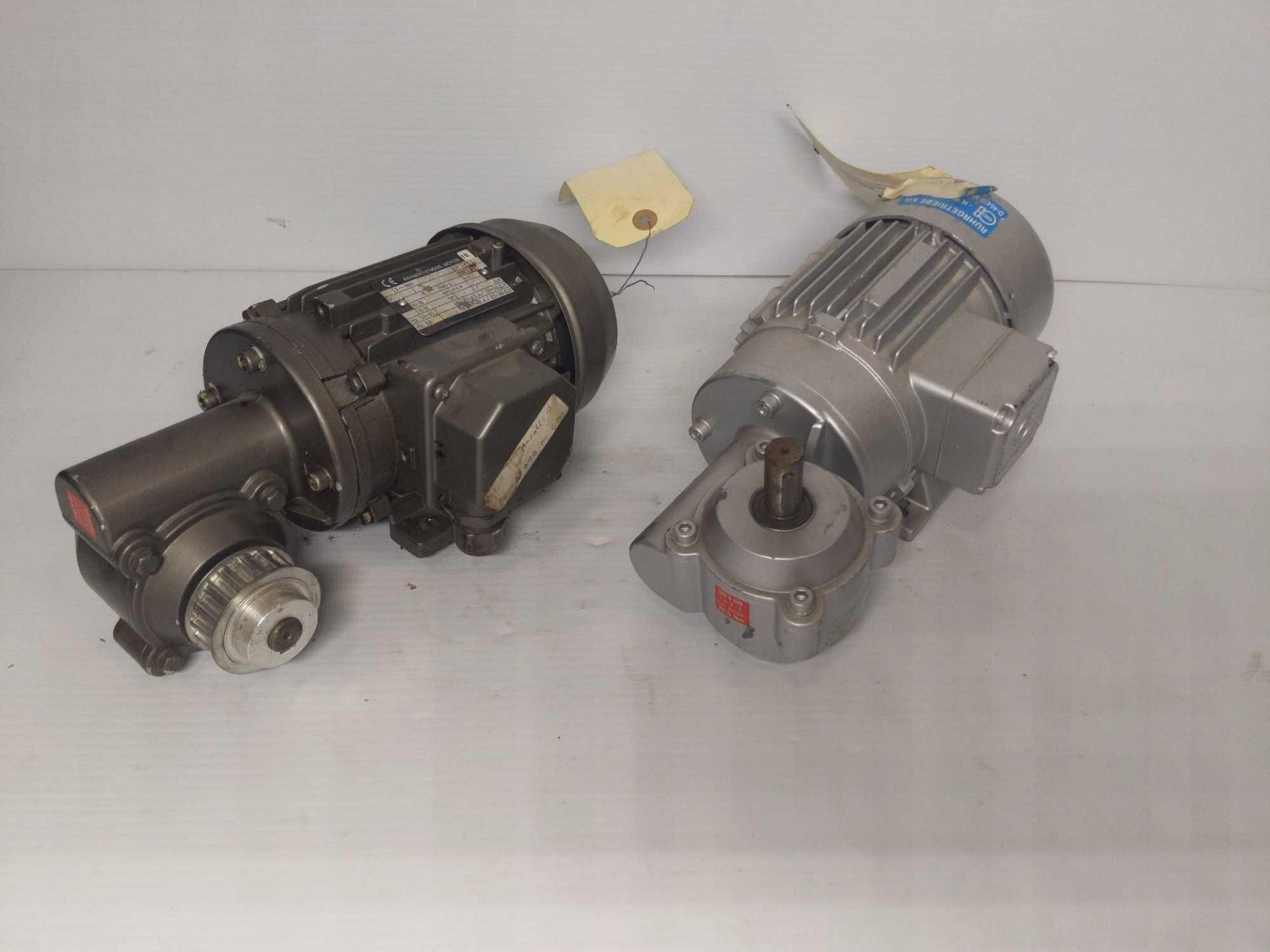 (2) Motor with Gearbox